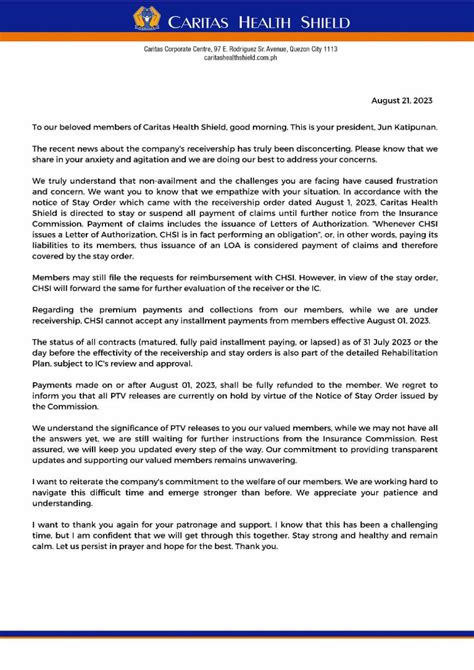 caritas health shield latest news|Caritas Health Shield policyholders await information amid receivership.